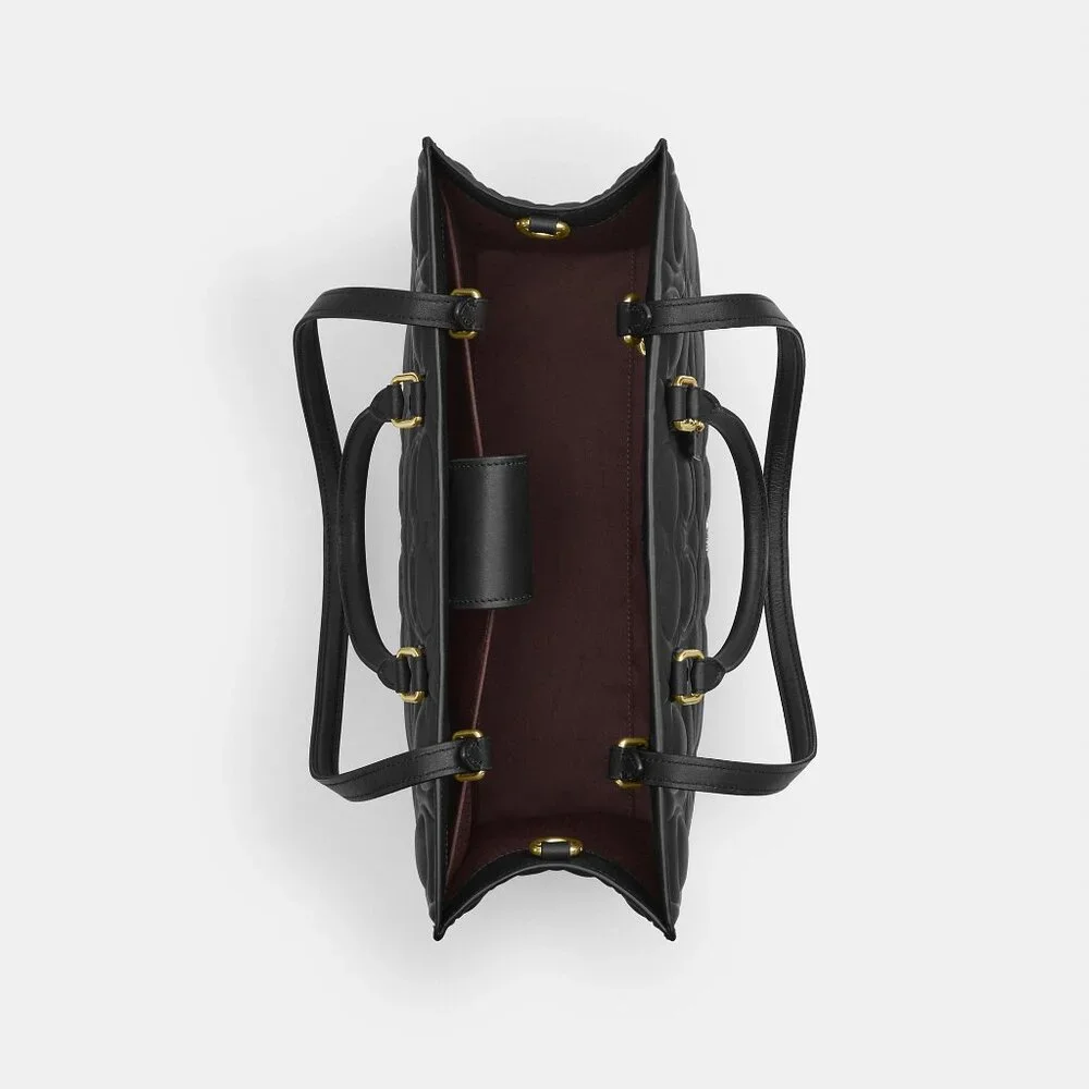 BRAND NEW: Maggie Tote Bag In Signature Leather - Picture 8 of 9